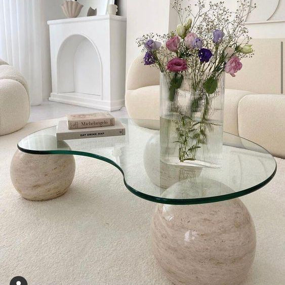 Glass top Coffee table
